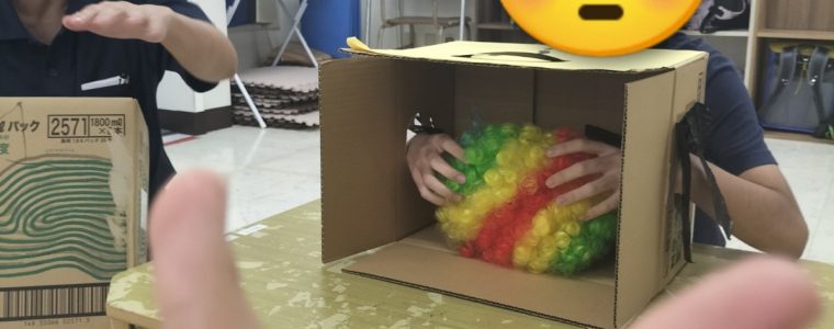 箱の中身はなんだろう❔❔
