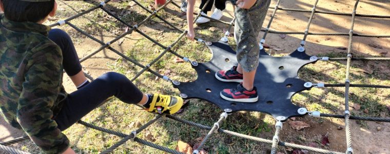 公園遊び＆展示会準備☆