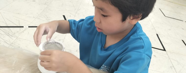粘土遊び　工作